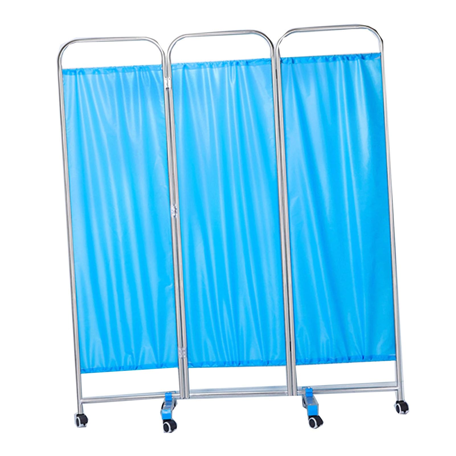 Paravent médical sur roulettes séparateur pièce portable clôture temporaire