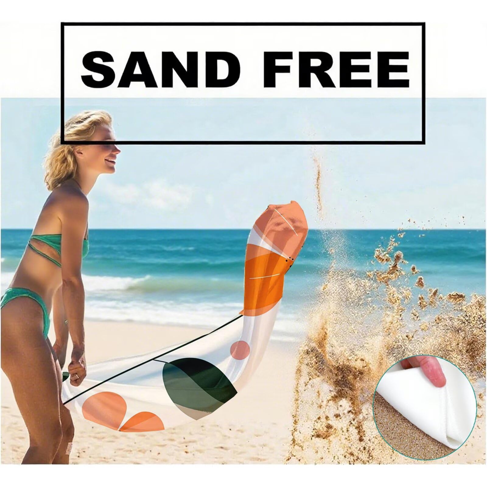 Toallas de Playa Microfibra Flor Toalla Playa Grande 180x90 cm Mujer Hombre Secado Rápido Absorbente Toallas Gimnasio Suave Sin Arena Ligera Toalla Microfibra para Playas Piscina Viajes Camping Q-207