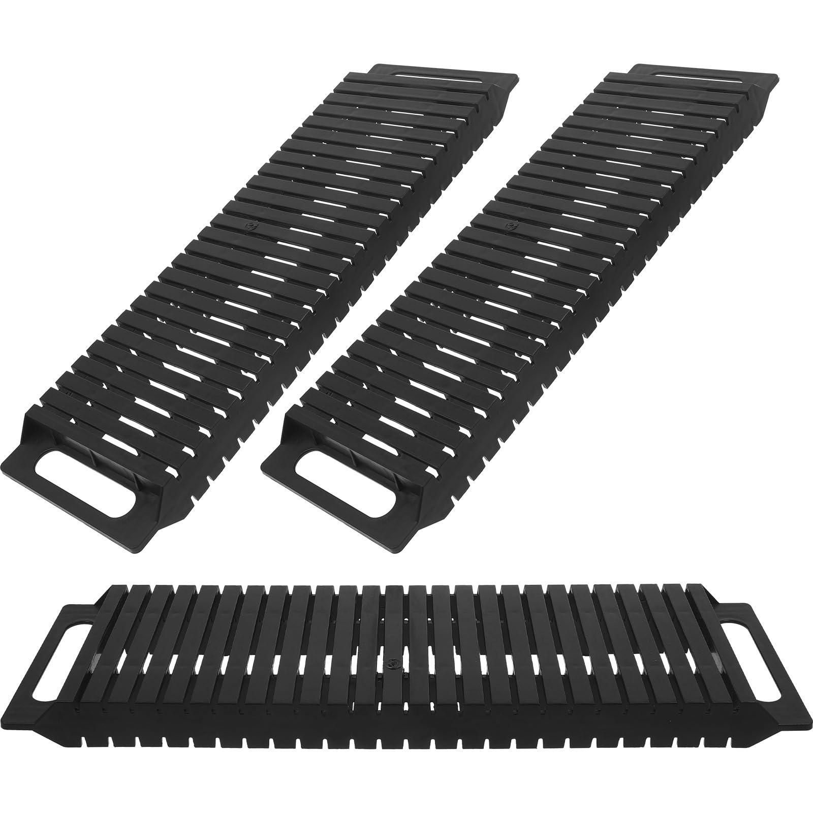 Muiltvoe Anti-Static Pcb Rack 3Pcs 25-Slot Circuit Board Storage Stand Esd Circulation Shelf for Efficient Workshop Storage and Circuit Board Drying