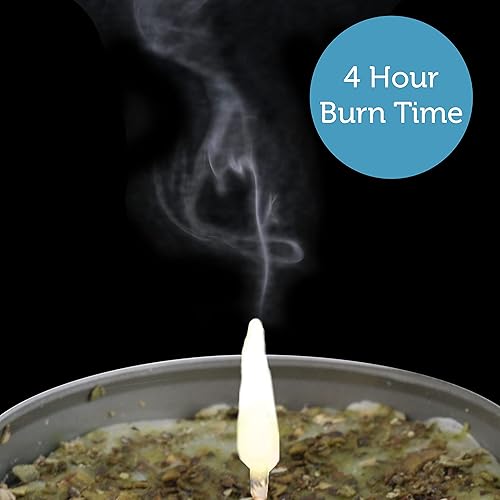 Miniatura 4 de SOUL STICKS Paquete de 12 velas Little Smudgies para limpiar casa, meditación, curación de chakras, fabricadas con cristales y hierbas (salvia