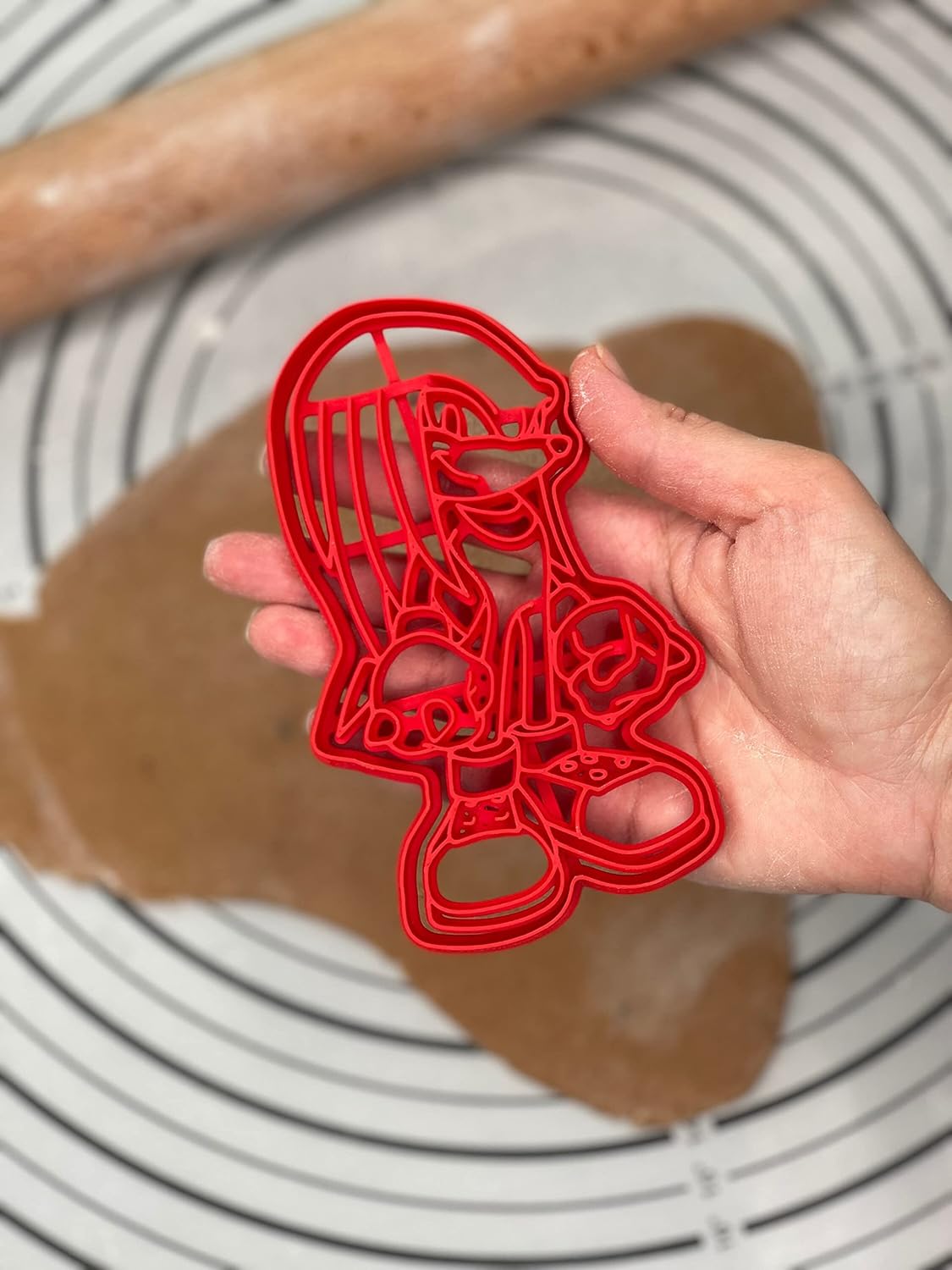 Set of 3 Sonic Knuckles the Echidna Miles Tails Prower Cookie Cutters & Molds Produced by 3D Kitchen Art
