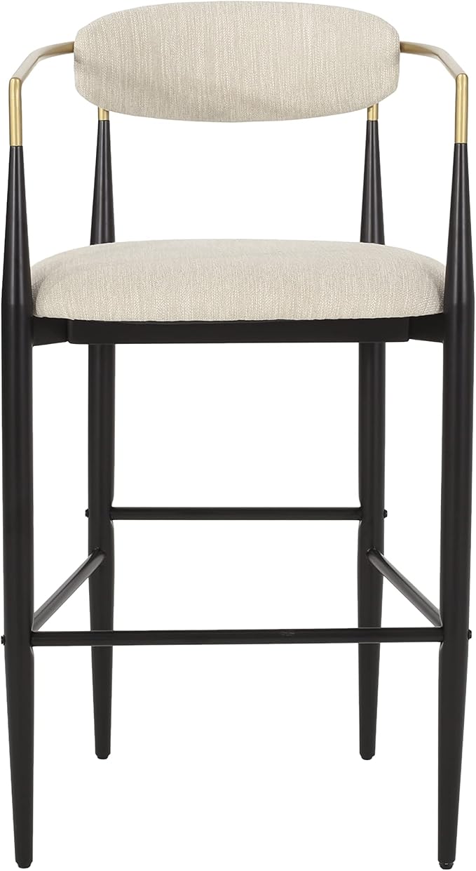 Conjunto de 2 Butacos Beige y Negro de 30 pulgadas miniatura 5