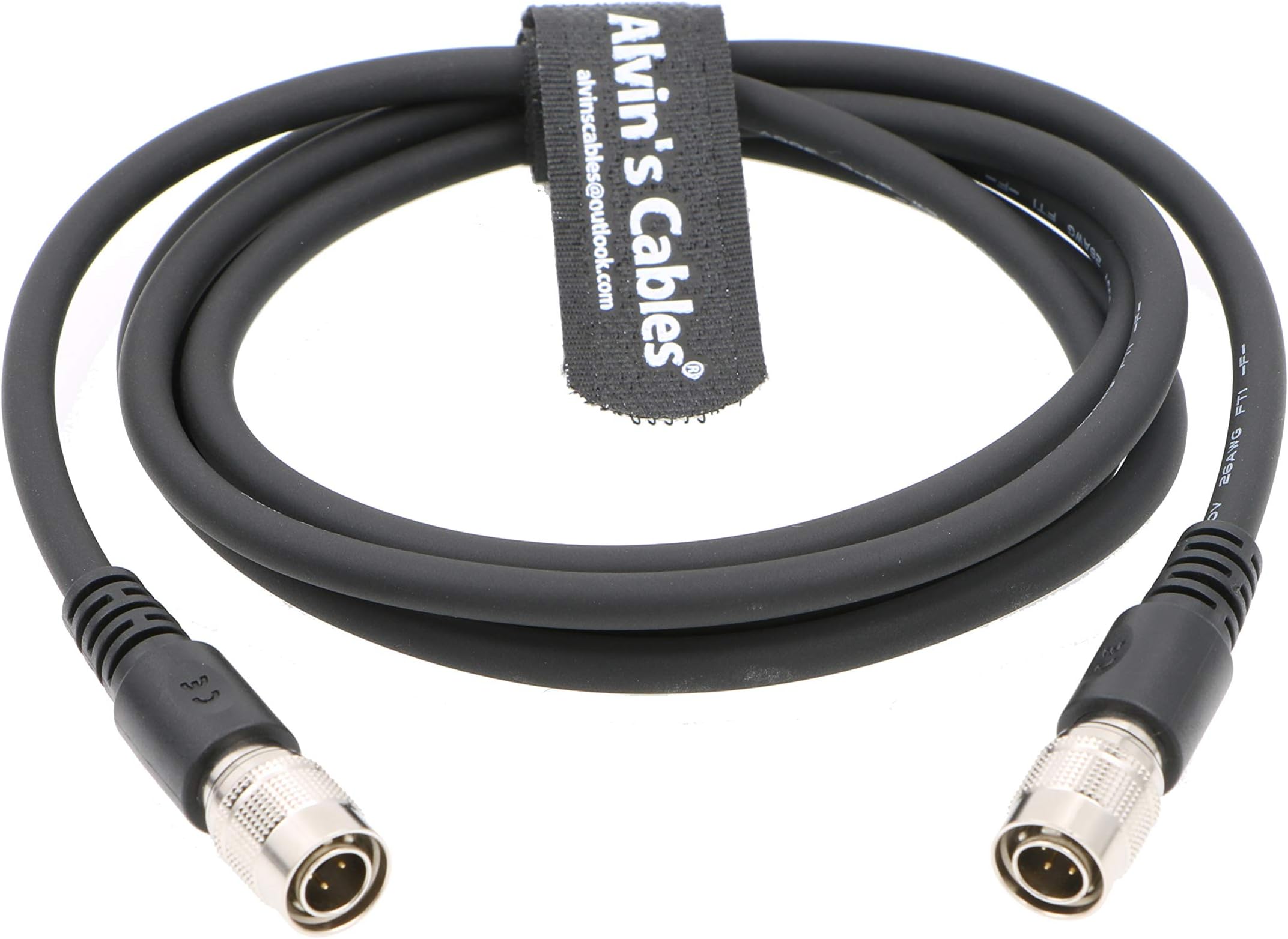 Cavo Convertitore Alvin's Cables – Hirose 4 Pin Maschio A USB Femmina, 5V 50 Cm, Per Mixer Audio E Tablet - 3