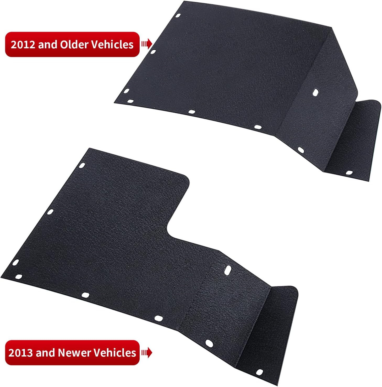 Cold Air Intake Pipe Kit w/Filter Compatible with Dodge Ram 1500 2009-2018 5.7L V8, 2019-2022 4WD Ram 1500 Classic 5.7L (Black Tube & Red Filter)