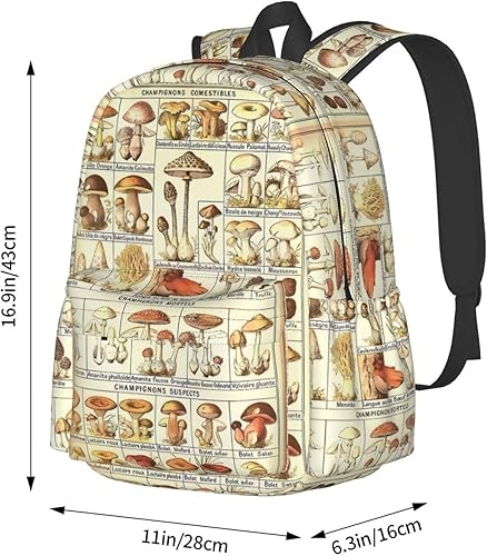 Miniatura 4 de Mochila para computadora portátil, bolsa de hombro, mochila de viaje, mochila de viaje, mochila informal con bolsillos laterales, Amarillo, Mochilas