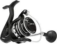 PENN Pursuit IV Molinete de pesca giratório, preto e prata, 3000