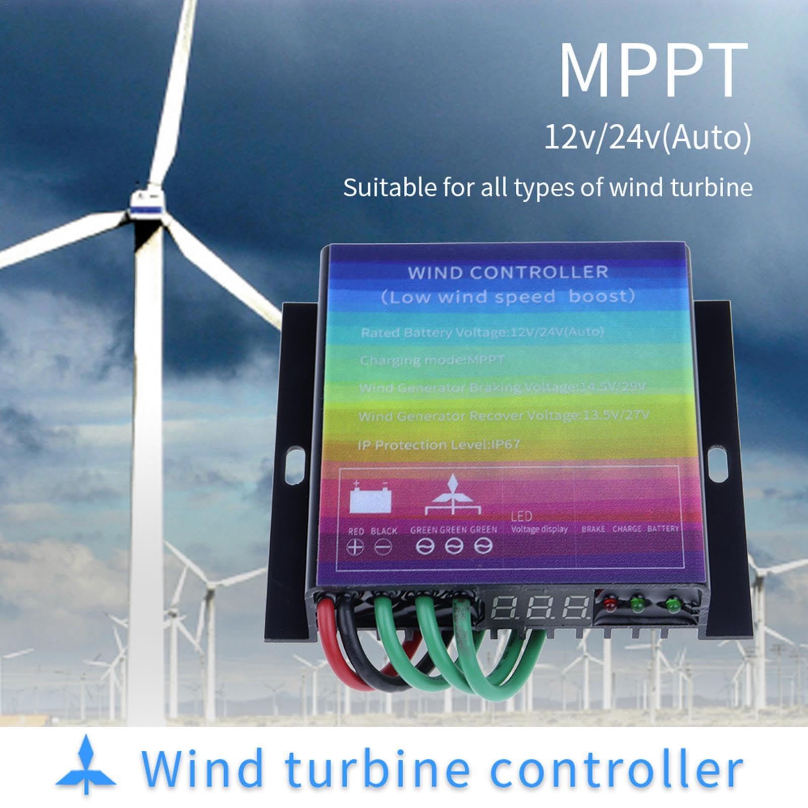 Amazon | 風力発電コントローラ、家庭用風力発電機コントローラ、過