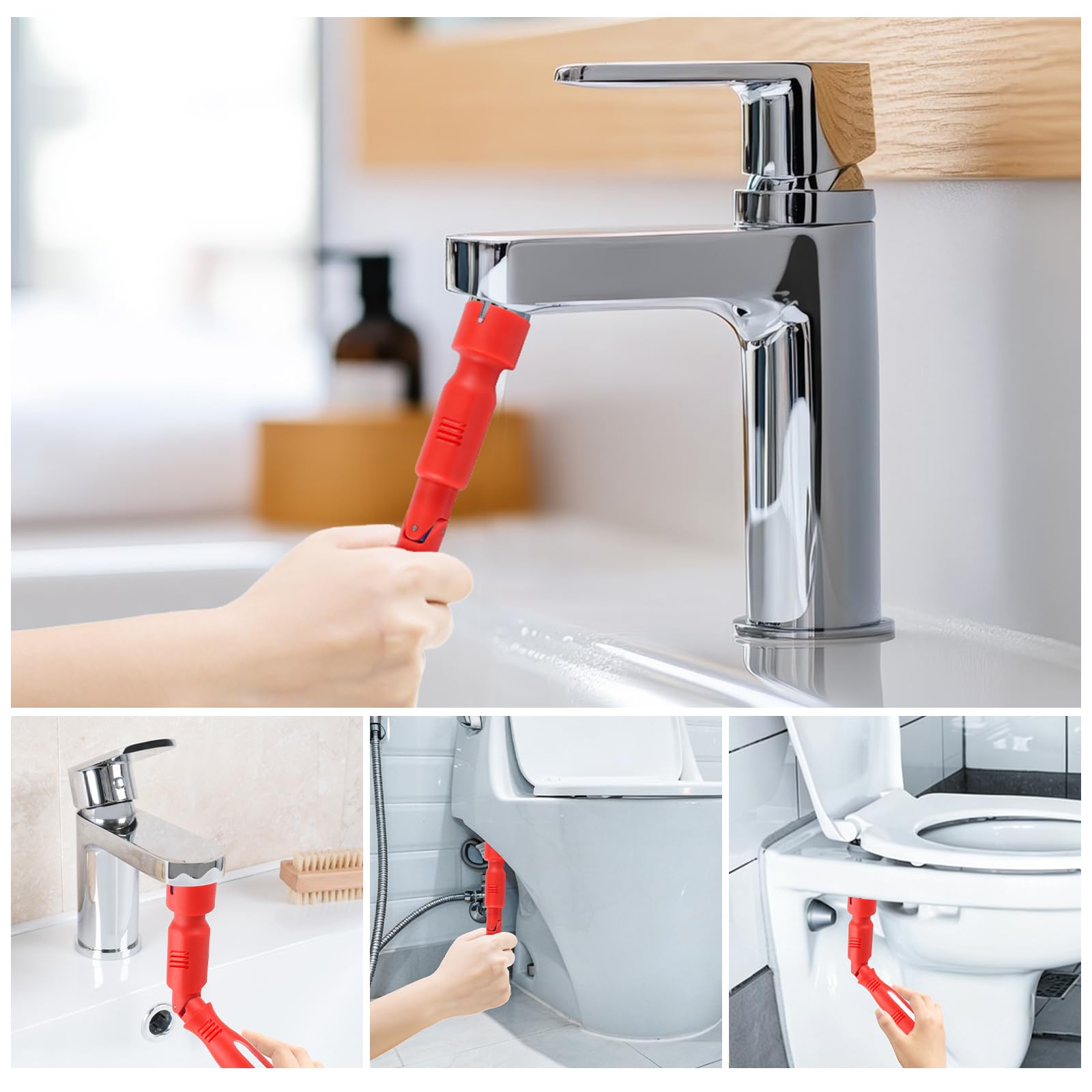 Montageschlüssel für WC-Sitz, WC Sitz Befestigung Montageschlüssel10/13/17 mm Universal WC Sitz Montageschlüssel Reparaturschlüssel Toilettensitz Montage Ausbau Reparatur Schlüssel