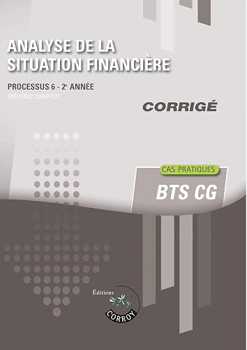Analyse de la situation financière: Corrigé