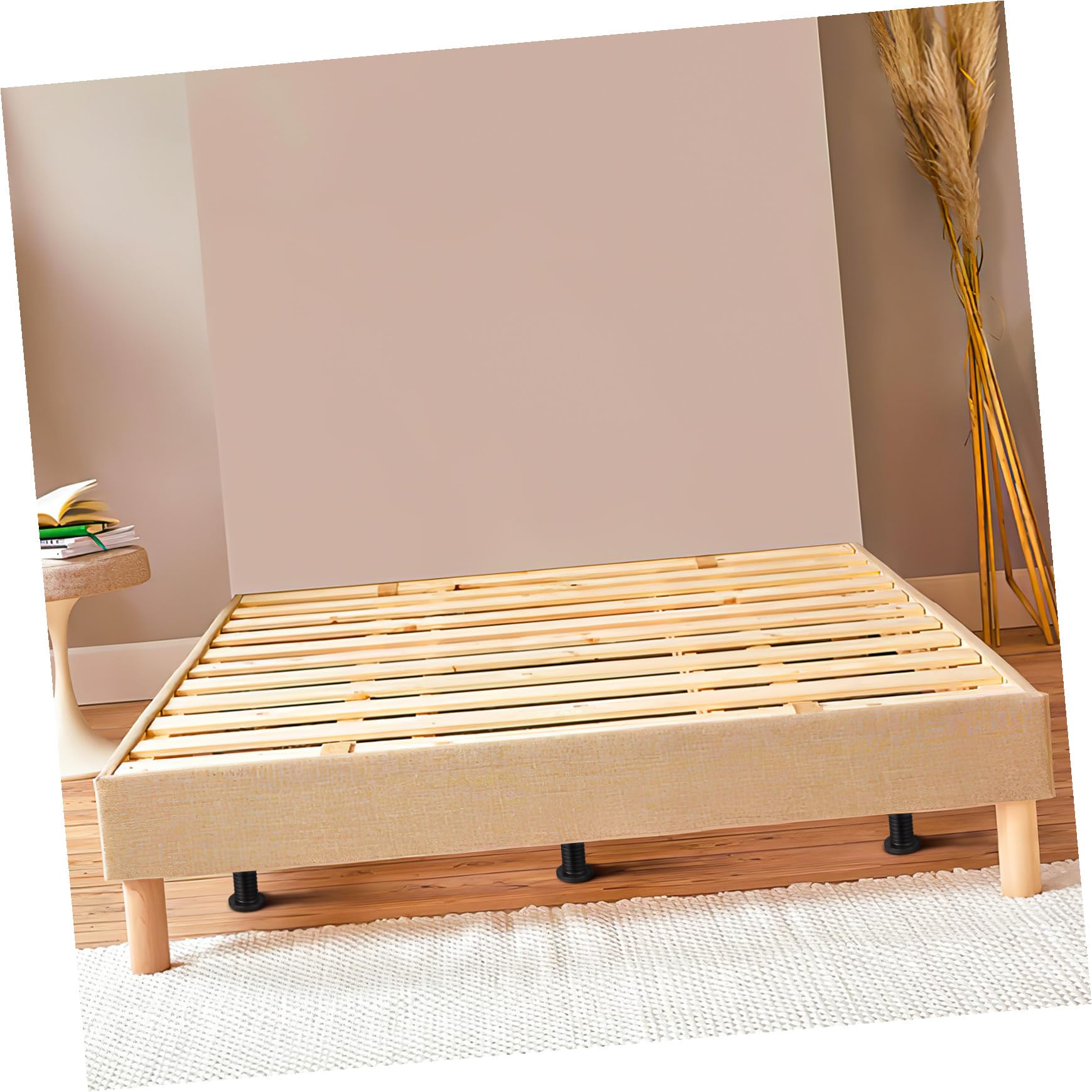 iplusmile 2pezzi Gambe di Supporto per Letto Regolabili in Altezza Kit di Sostituzione per Telaio Letto Intervallo da Supporto Centrale