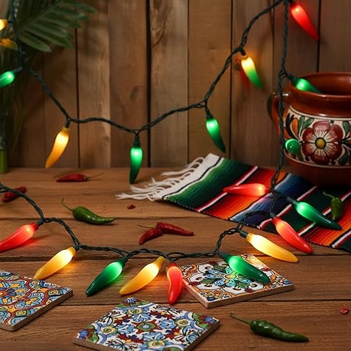 Vista 51 de Guirnalda de luces para el día de San Patricio para exteriores, 8.5 pies, luz de decoración de San Patricio con 10 tréboles, luces de trébol Luces