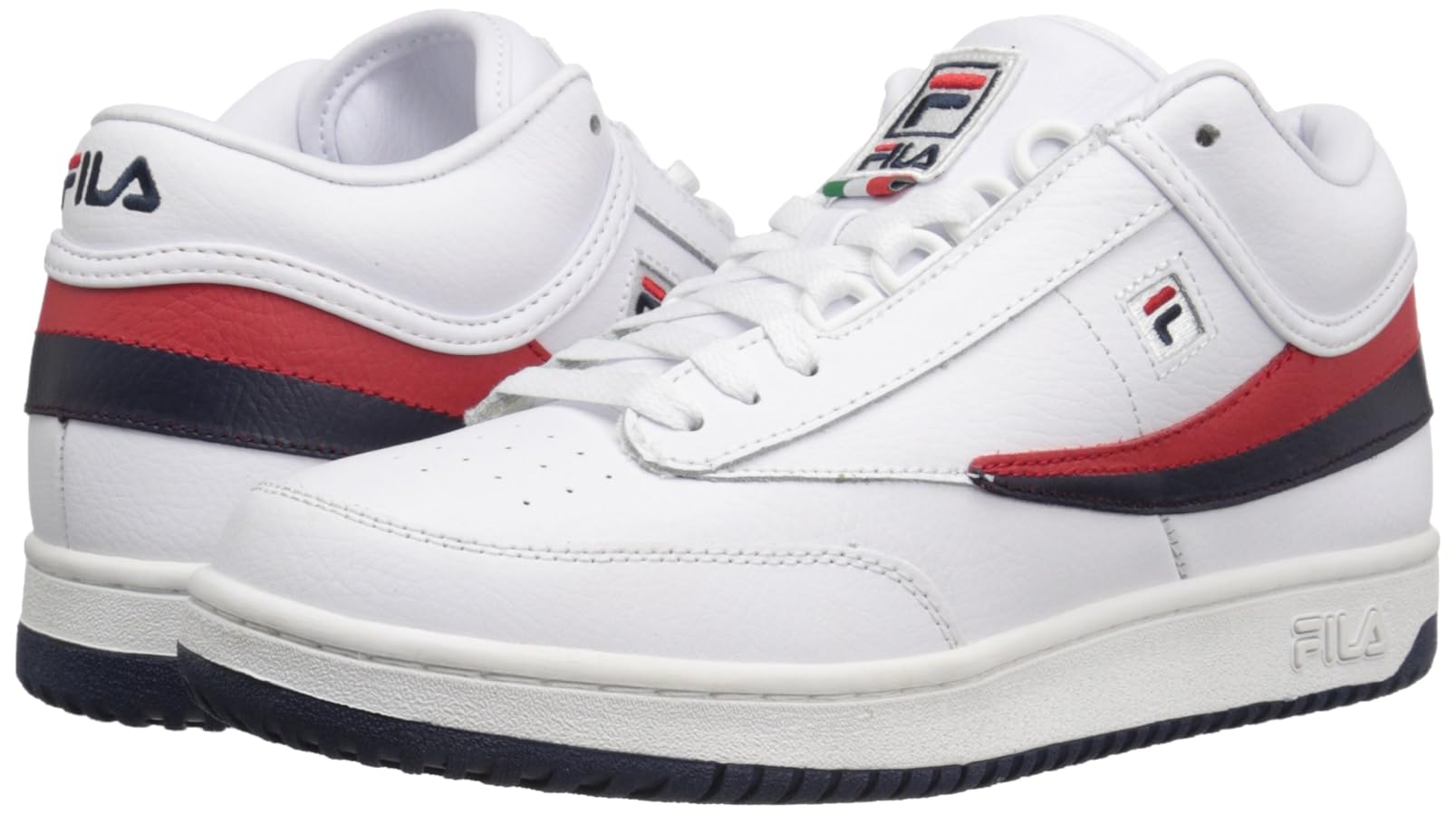 Amazon | Fila メンズ T-1 ミッドファッションスニーカー
