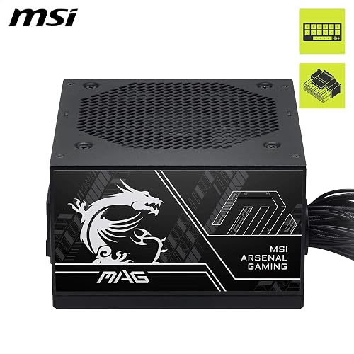 MSI MAG A750BN PCIE5 III Power Supply ATX 3.1, 80 Plus Bronze - 2