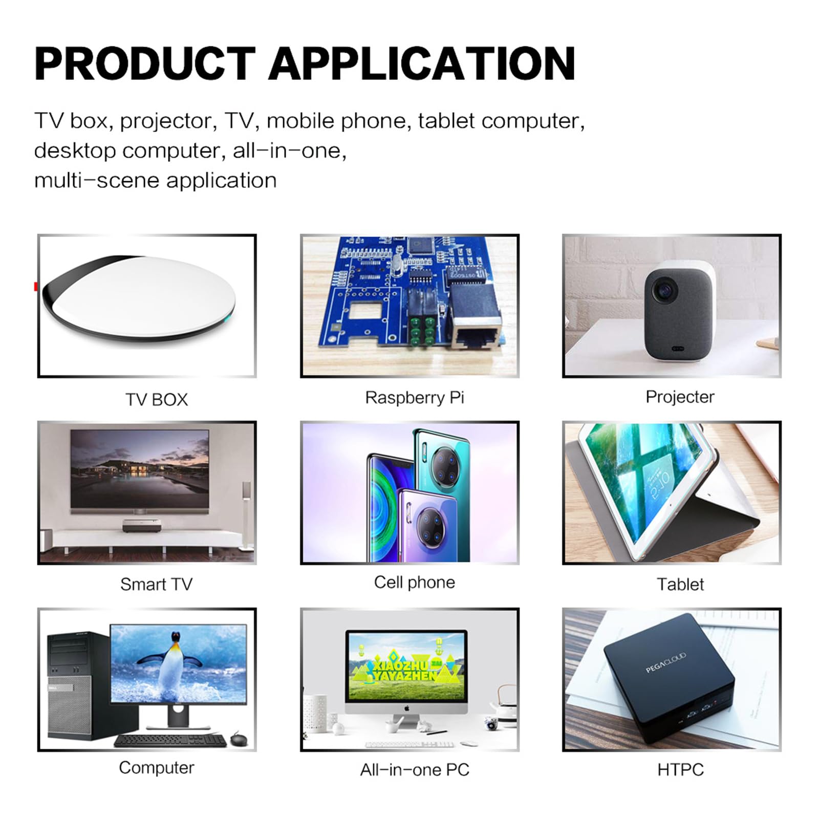 docooler Telecomando vocale Dual Mode BT 2.4G con giroscopio a 6 Assi con Tastiera per Smart TV Android TV Box PC