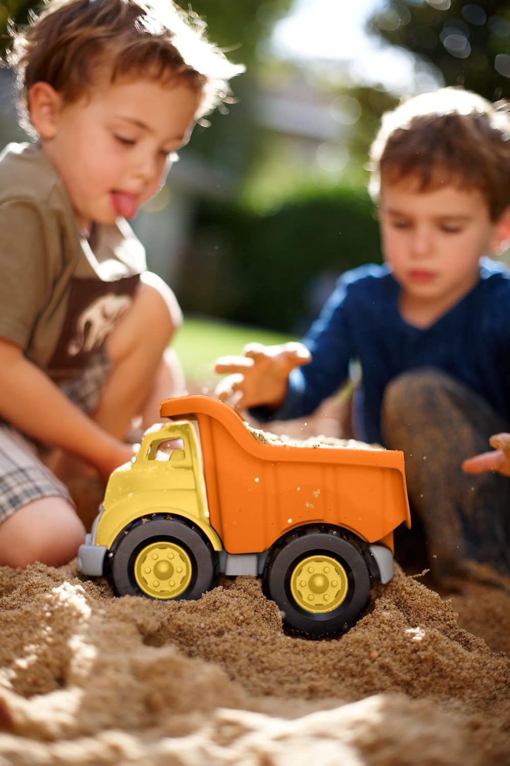 Dump Truck – Yellow/Orange