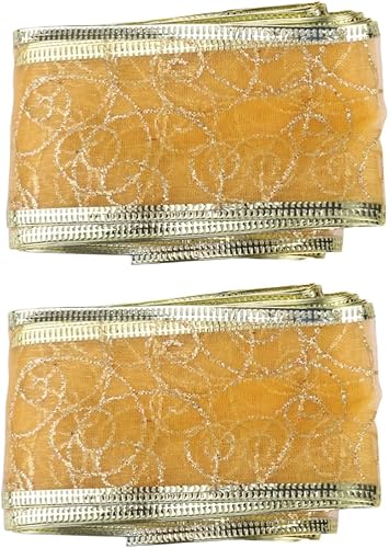 NOLITOY 4 rollos de cinta de Navidad para regalos, cinta de Navidad a cuadros, cinta de envoltura de regalos, cinta de grogrén de Navidad, cinta de disponible en Yaxa Peru