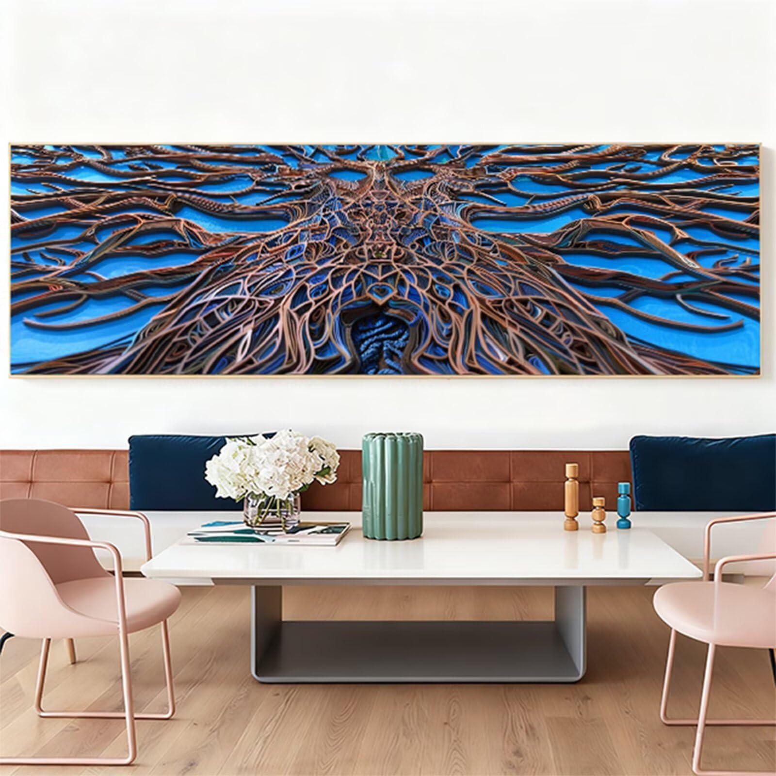 Duże diamentowe gałęzie sztuki, zestawy do malowania diamentami dla dorosłych, 5D Dimond Art Abstract Gem Arts and Crafts dla dzieci, zestaw do haftu krzyżykowego z kryształami górskimi, dekoracja