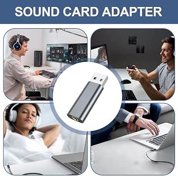Usb Sound Adapter Universal Driver Free Portable Portable Plug Play Usb