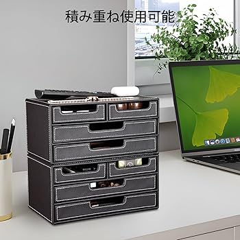 卓上収納ボックス　レザー　引き出し　コンパクト　ティッシュボックス　持ち運びo ティッシュケース ティッシュボックス 大理石柄 卓上収納 小物