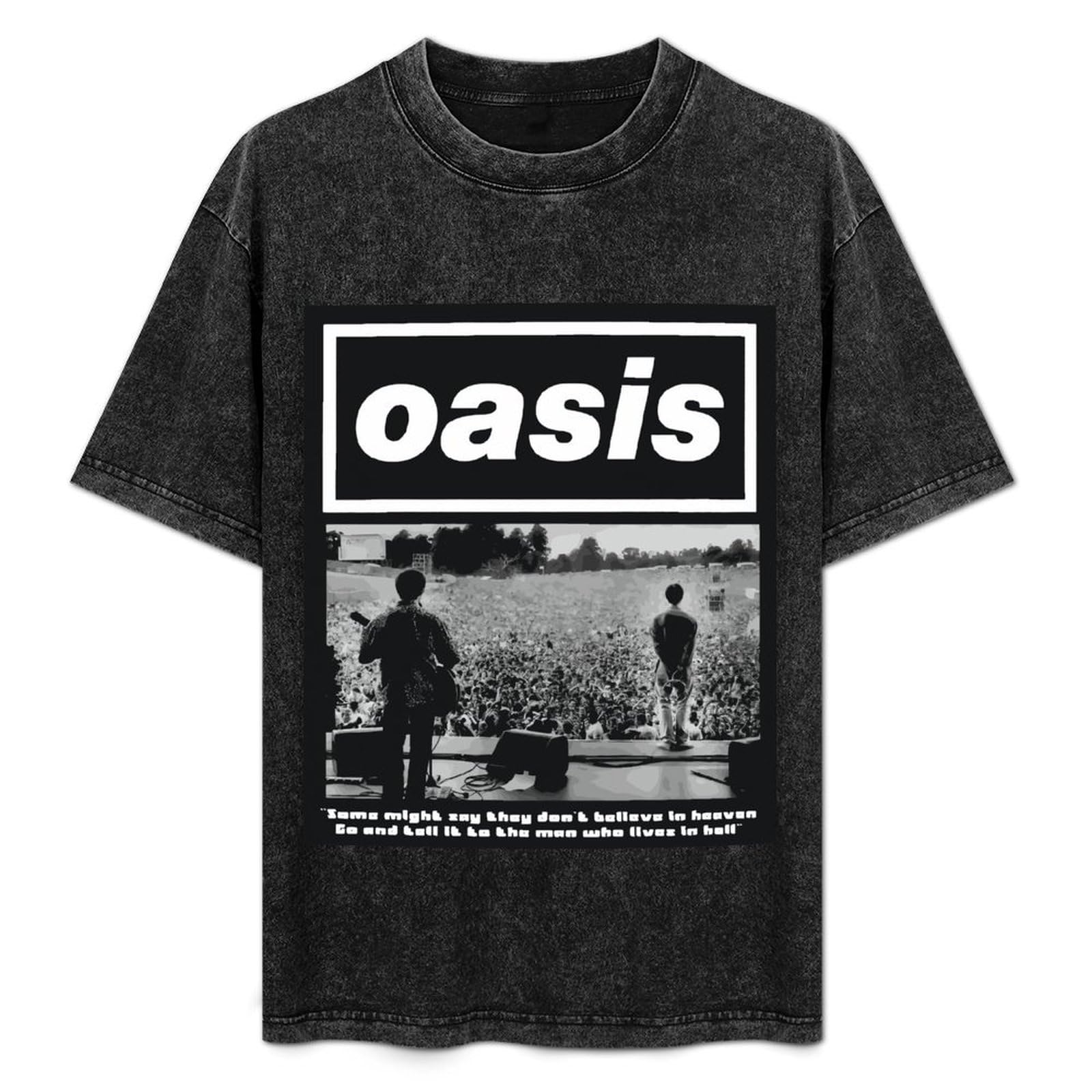 Amazon.co.jp: オアシス OASIS バンド Tシャツ メンズ 半袖 綿 大きい 