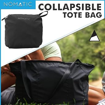 NOMATIC Navigator Collapsible Tote 28L - Packable Travel Tote bag