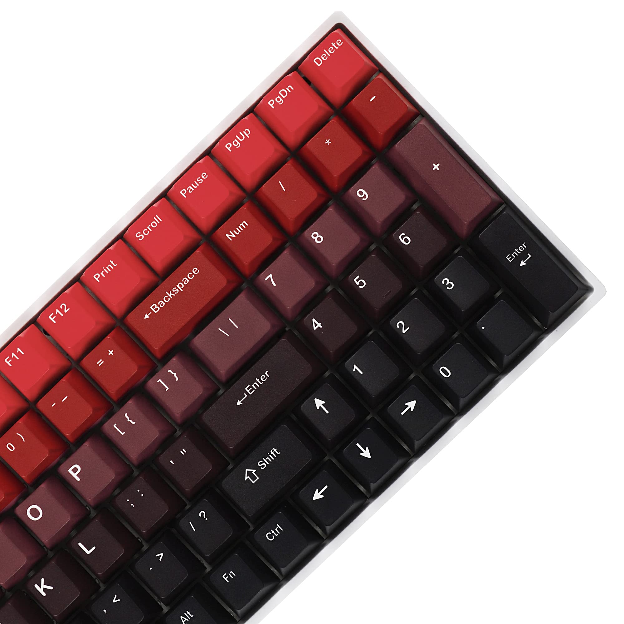 Mua Gradient Keycaps Cherry Profile Thâm Nhập Ánh Sáng PBT Dye Sub TKL Bo Tri Co Keycap