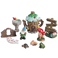 Algopix Similar Product 1 - Miniature Fairy  Garden Gnome