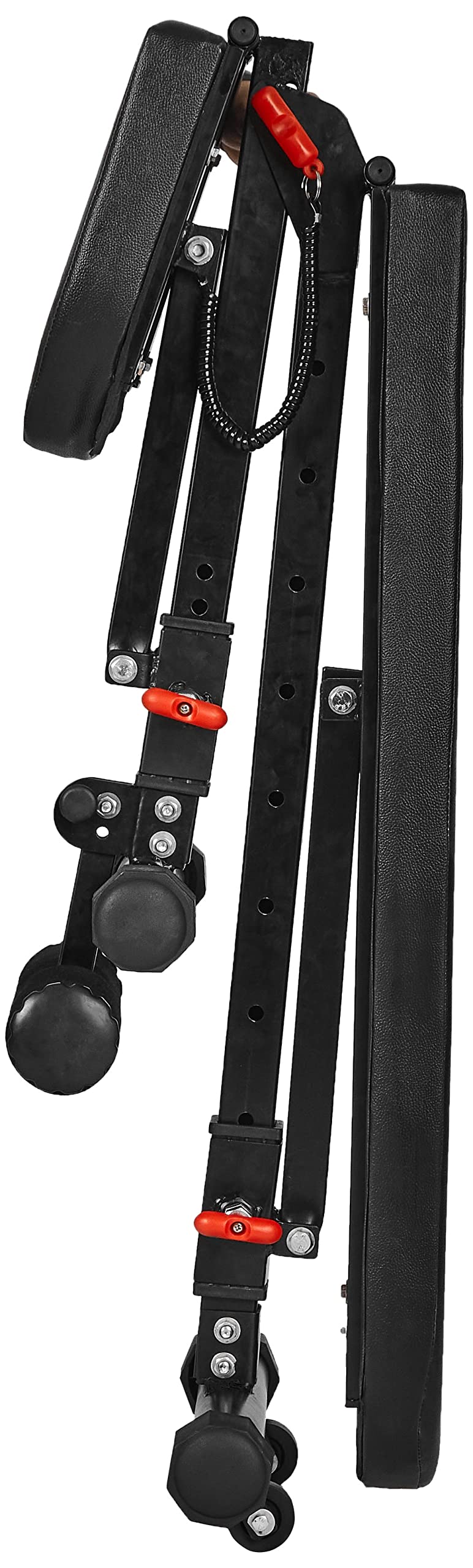 Amazon Brand - Symactive Adjustable & Foldable Multipurpose Upright Gym Bench For Full Body Workout, Max Weight 350 Kg