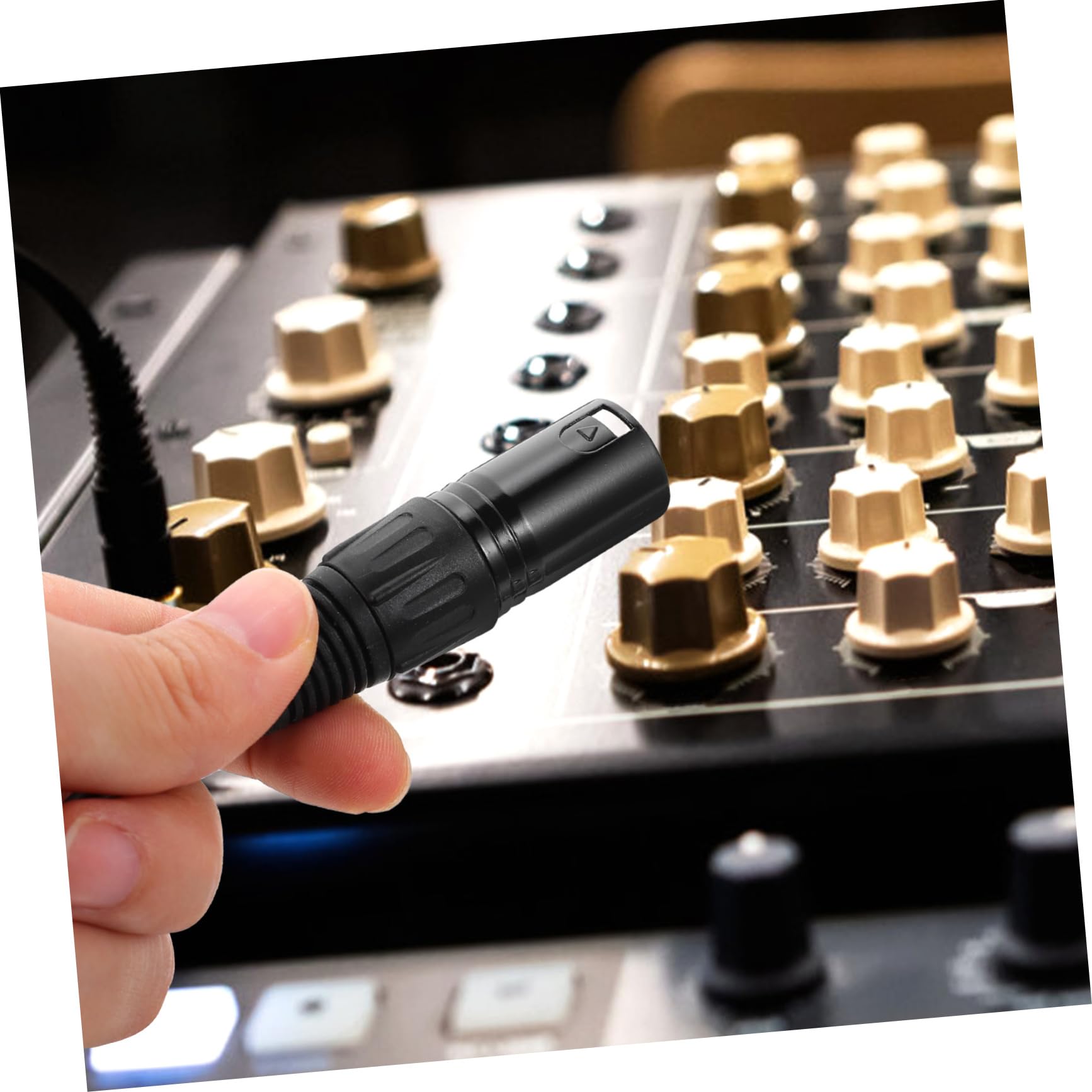 ibasenice 4pezzi Cavo Microfono Xlr Splitter Professionale Maschio Femmina Per Mixer e Microfoni Compatibile Per Eventi e Spettacoli Dal