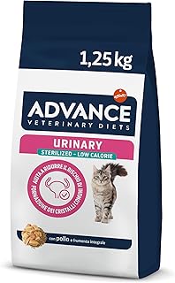 Advance Veterinary Diets - Urinary Sterilized Low Calories - Cibo per Gatti Sterilizzati con Problemi del Tratto Urinario - 1,25kg