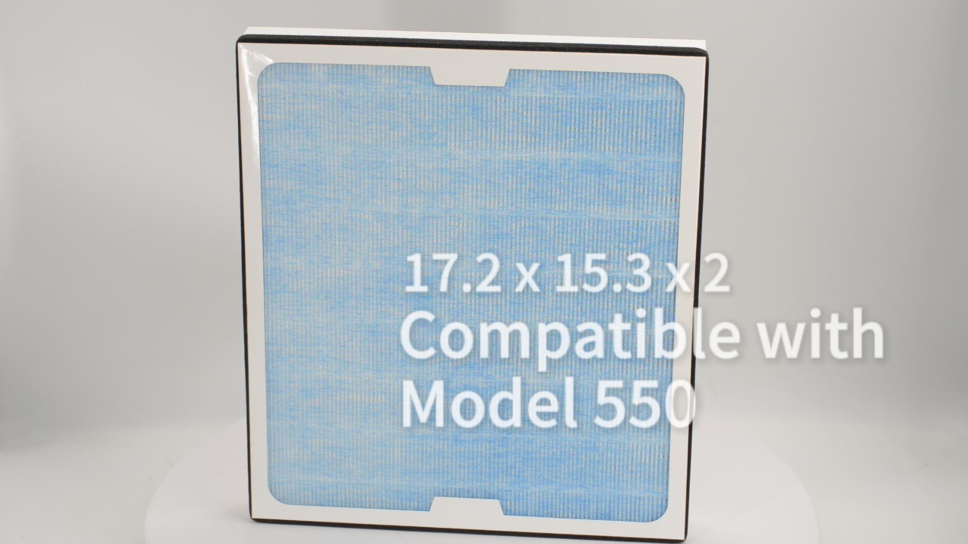 Image of 550 Filter Compatible with AlorAir HEPA 550 Air Scrubber Filter