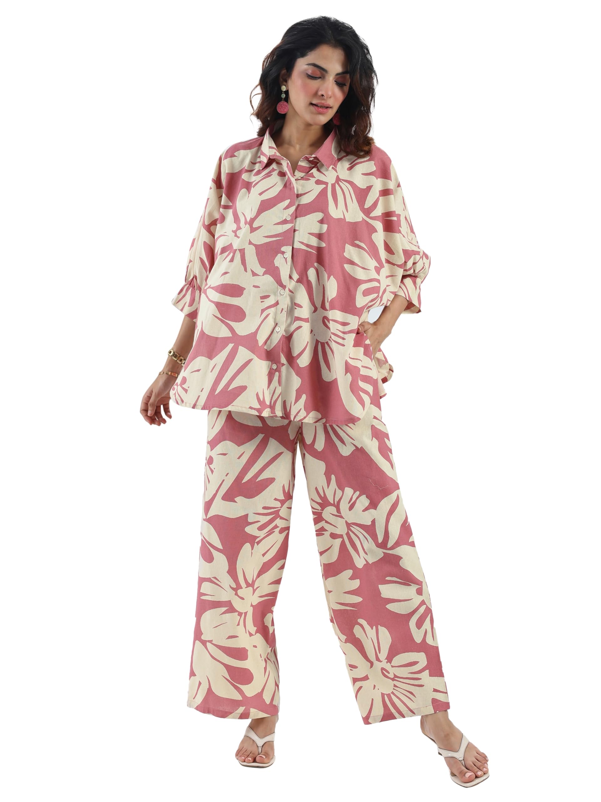 libas Printed Cotton Co-ord Set-picture-14
