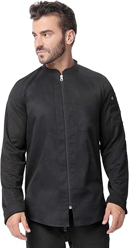 Chef Works Abrigo de chef Nepal para hombre