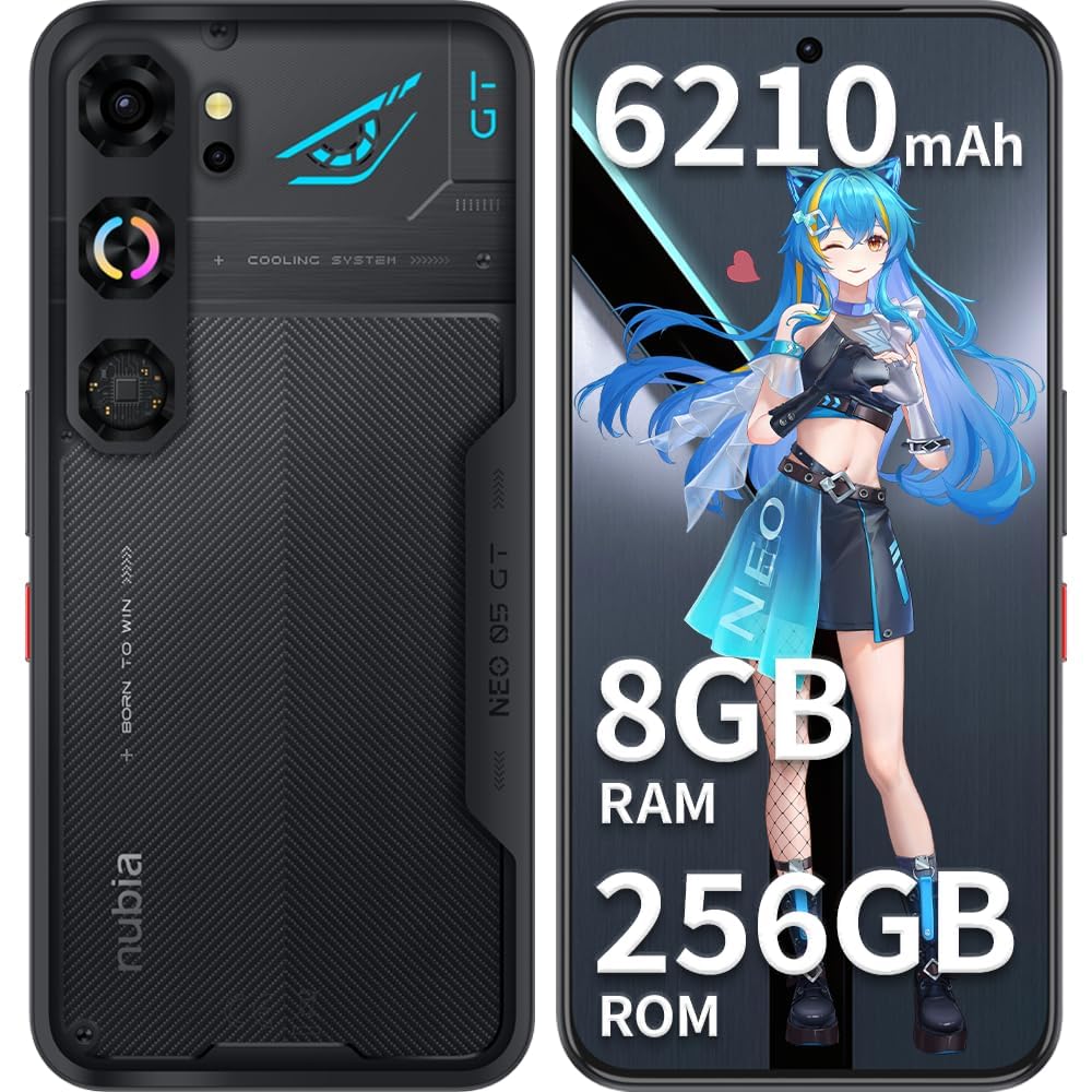 Amazon | 【2026年4月発売】 ZTE nubia(ヌビア) Neo 5 GT 5G SIMフリー