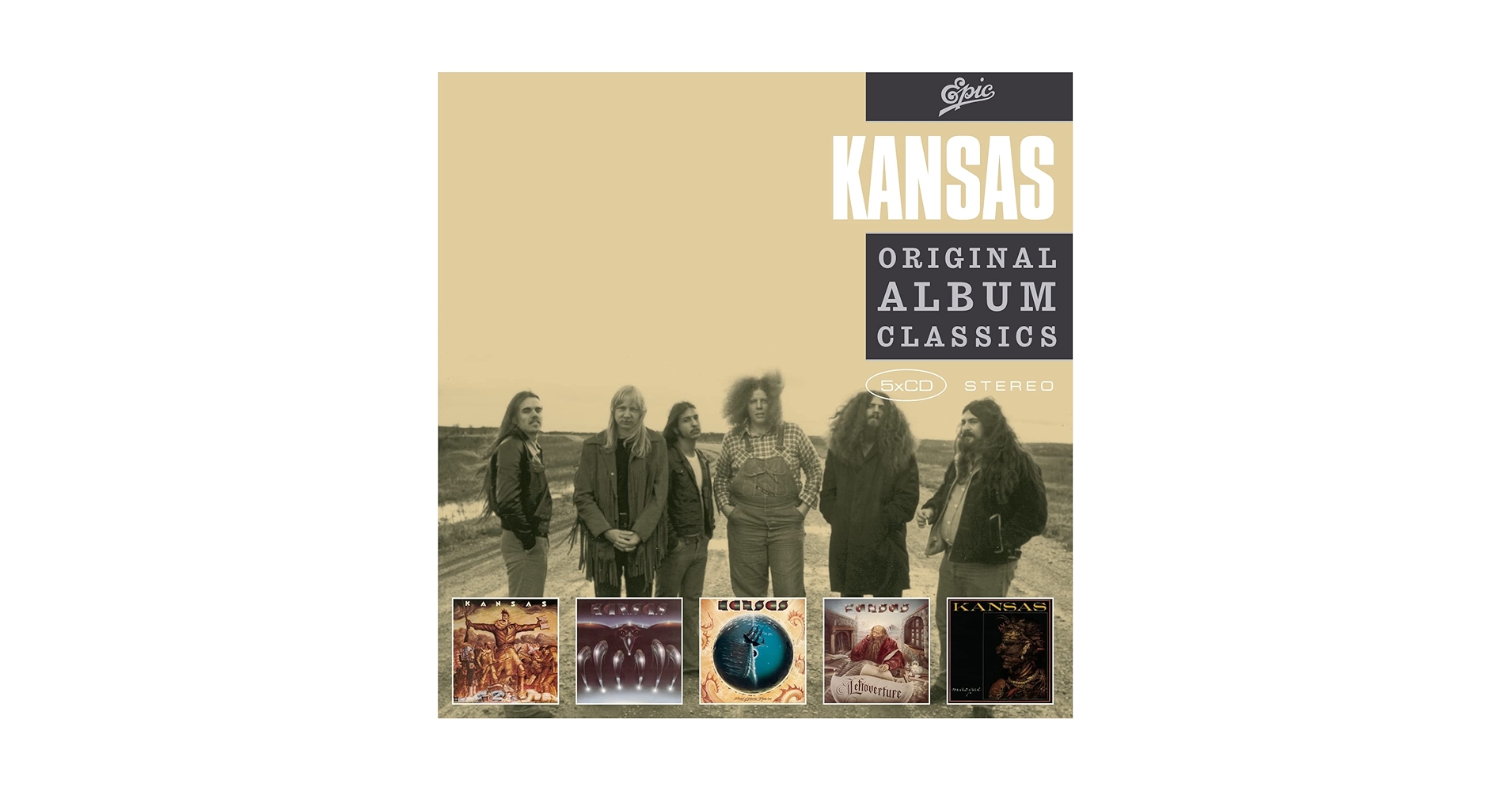 KANSAS The Classic Albums Collection 10枚 Kansas – The Classic Albums Collection 1974-1983 – Box Set