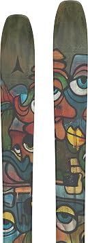 Atomic Bent 110 Men's Freeride Skis | All-Mountain, Light Woodcore, Freeski Rocker, Advanced