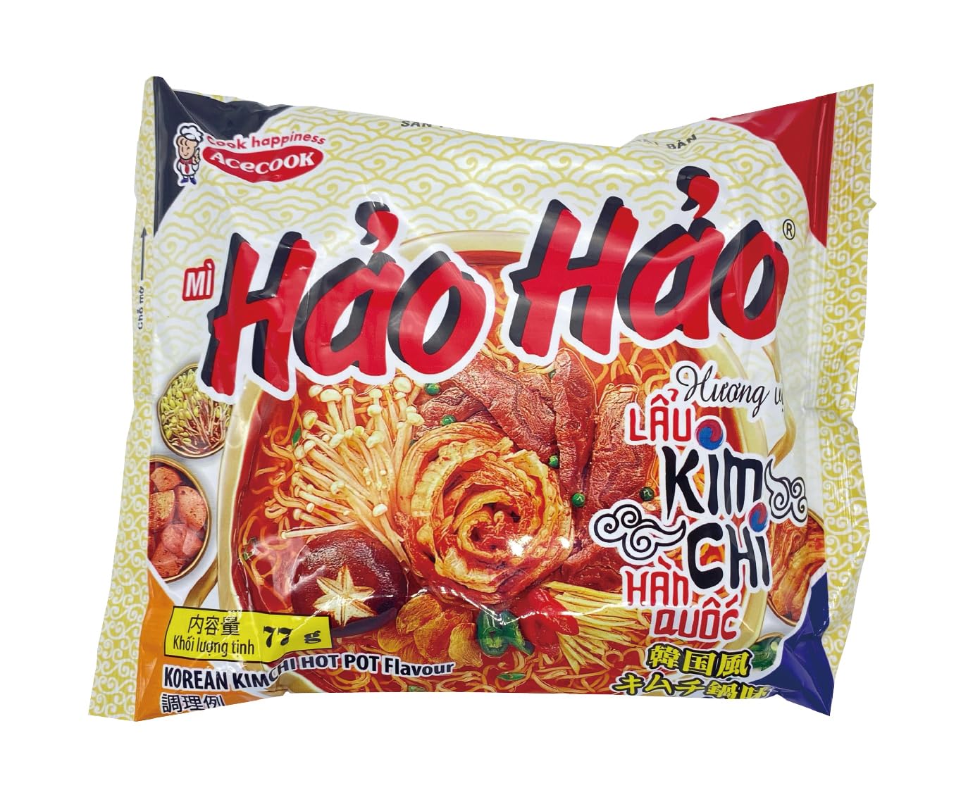 Amazon.co.jp: エースコック ハオハオ キムチ味 ベトナム インスタント