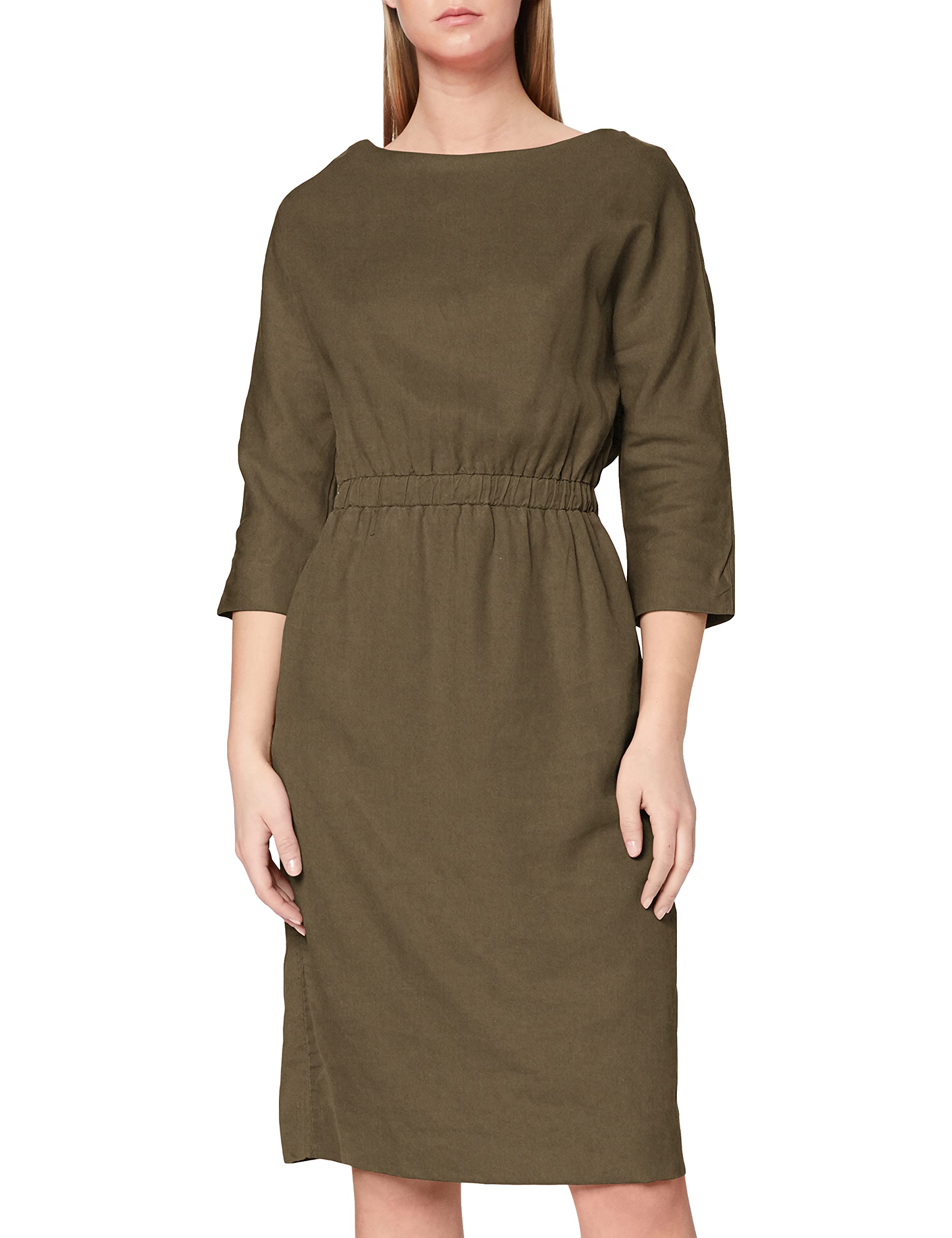 Kings of Indigo Women's Majesta Dress Not Applicable, Green (Olive Drab 7606), Large