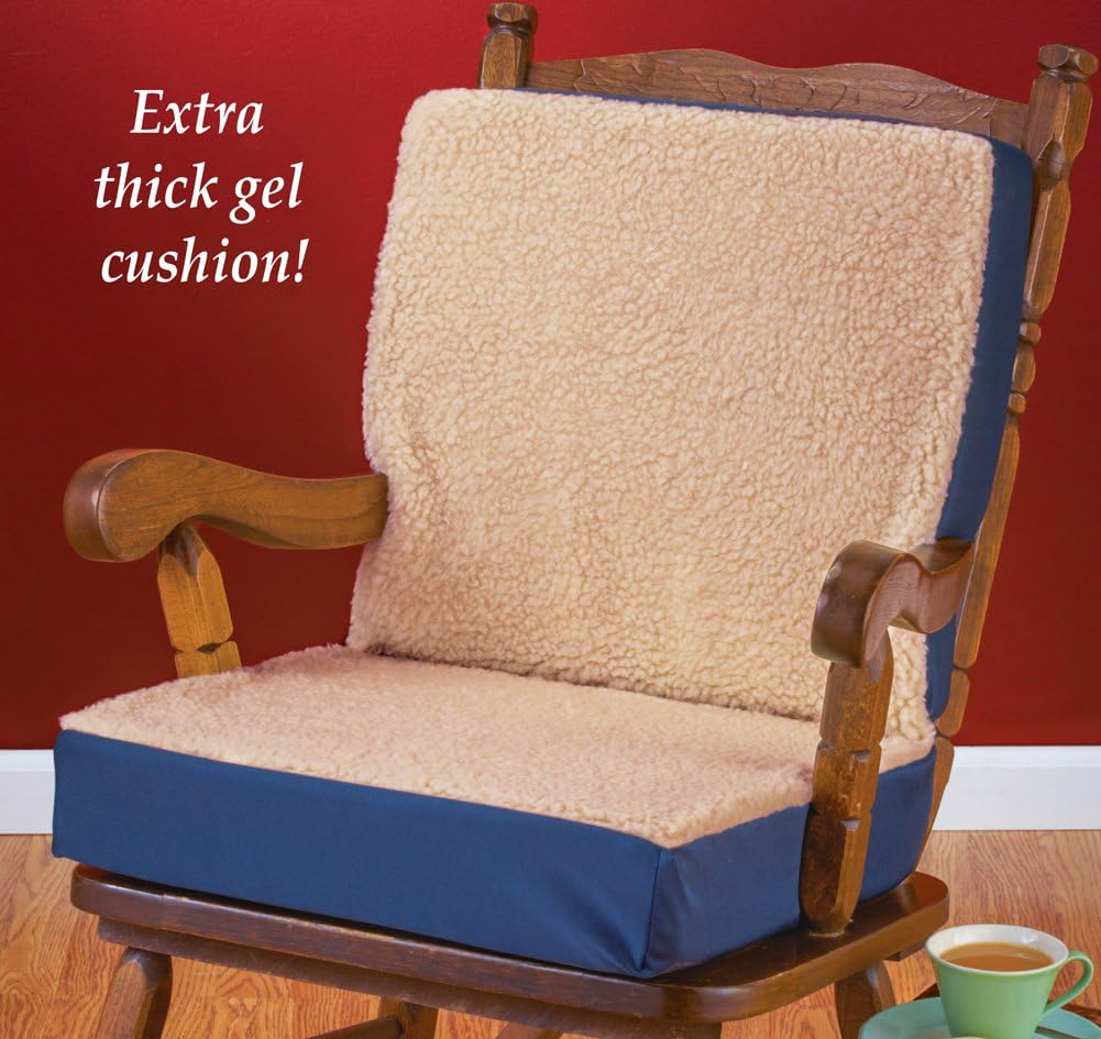 Dual Comfort Orthopedic Gel Support Cushion, Blue