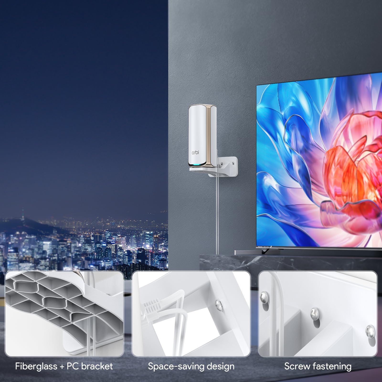 XLTTYWL Orbi WiFi 7 Wall Mount Kit - Image 2
