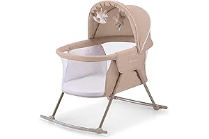 Kinderkraft LOVI 2 Travel Cradle for Baby's Sweet Dreams and Comfort
