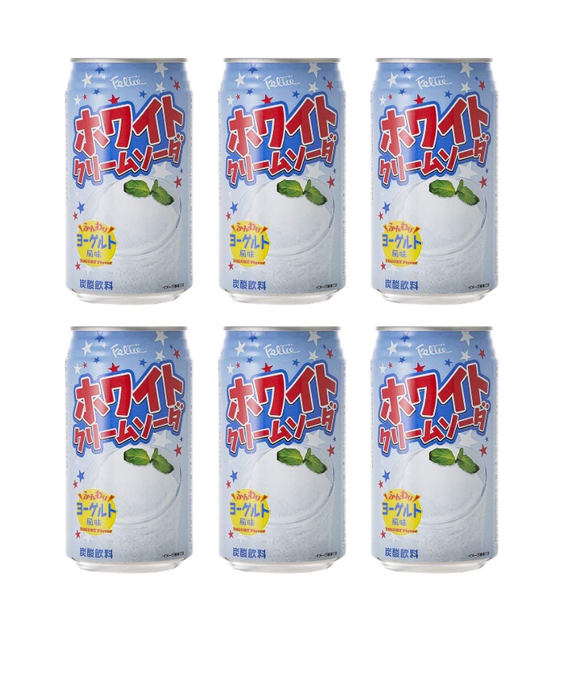 Amazon.com : Felice Carbonated Beverage White Cream Soda Yogurt