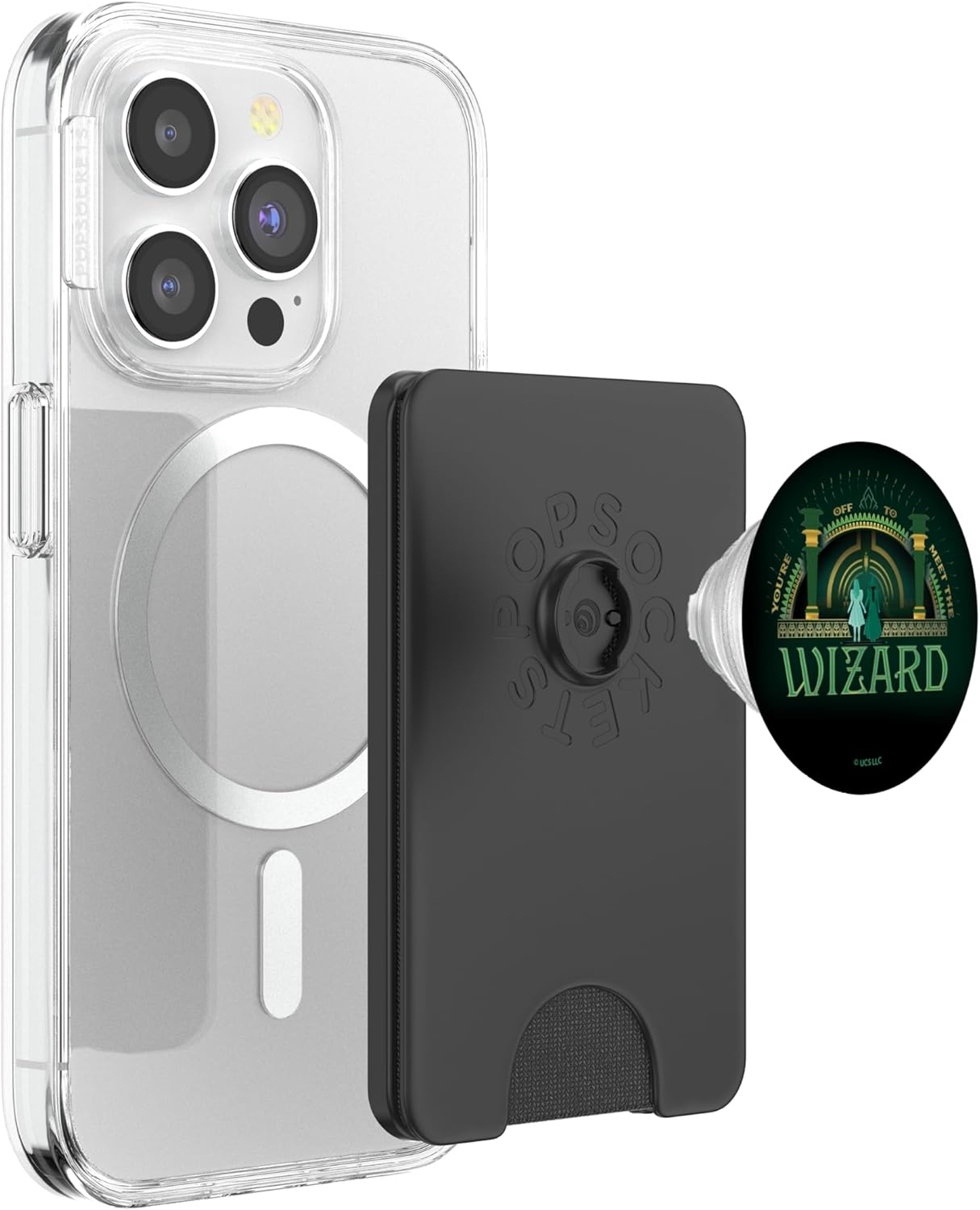 Wicked You're Off To Meet The Wizard PopSockets PopWallet for MagSafe