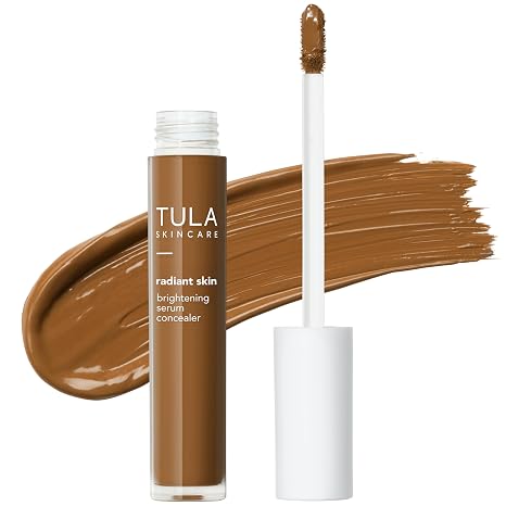 TULA Skin Care Radiant Skin Brightening Serum Concealer | Conceals Dark Circles & Discoloration, Longwearing & Crease-Resistant, Brightens the Appearance of Skin Over Time | 0.18 fl oz.