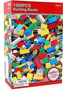 Generic Construction Engineering Building Blocks, For Kids, 1000 Pieces, Multicolor