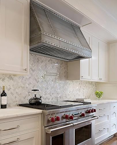 Miniatura 2 de Akicon Campana extractora de 30 pulgadas, ultra silenciosa, potente succión incorporada, campana de ventilación de cocina con conductos de acero