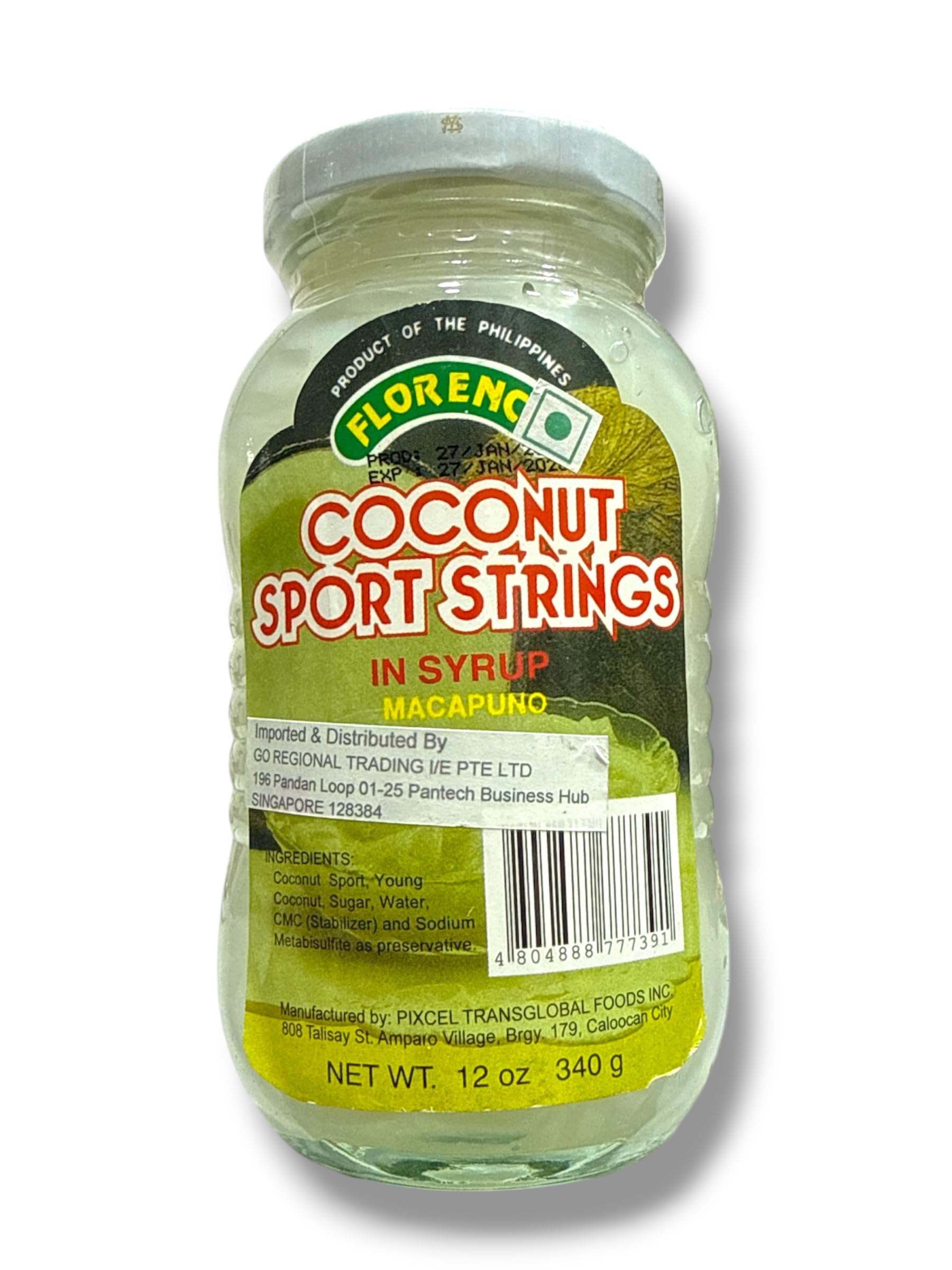 Florenc Coconut Sport String in Syrup 340gm-picture-31