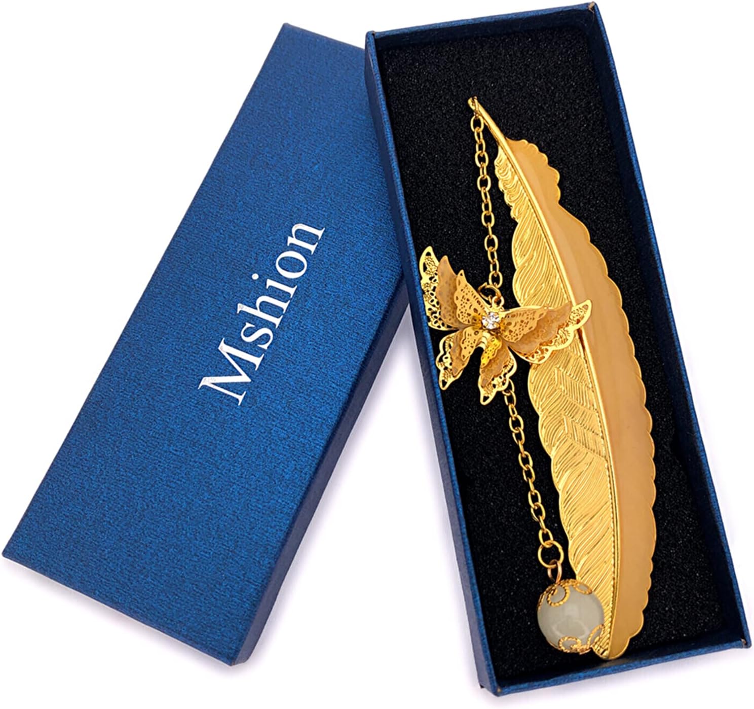 Bookmarks for Women Men,Metal Bookmark for Book Lovers, Luminous Book Marks with Gift Box fit Kids Girls Reading Lovers