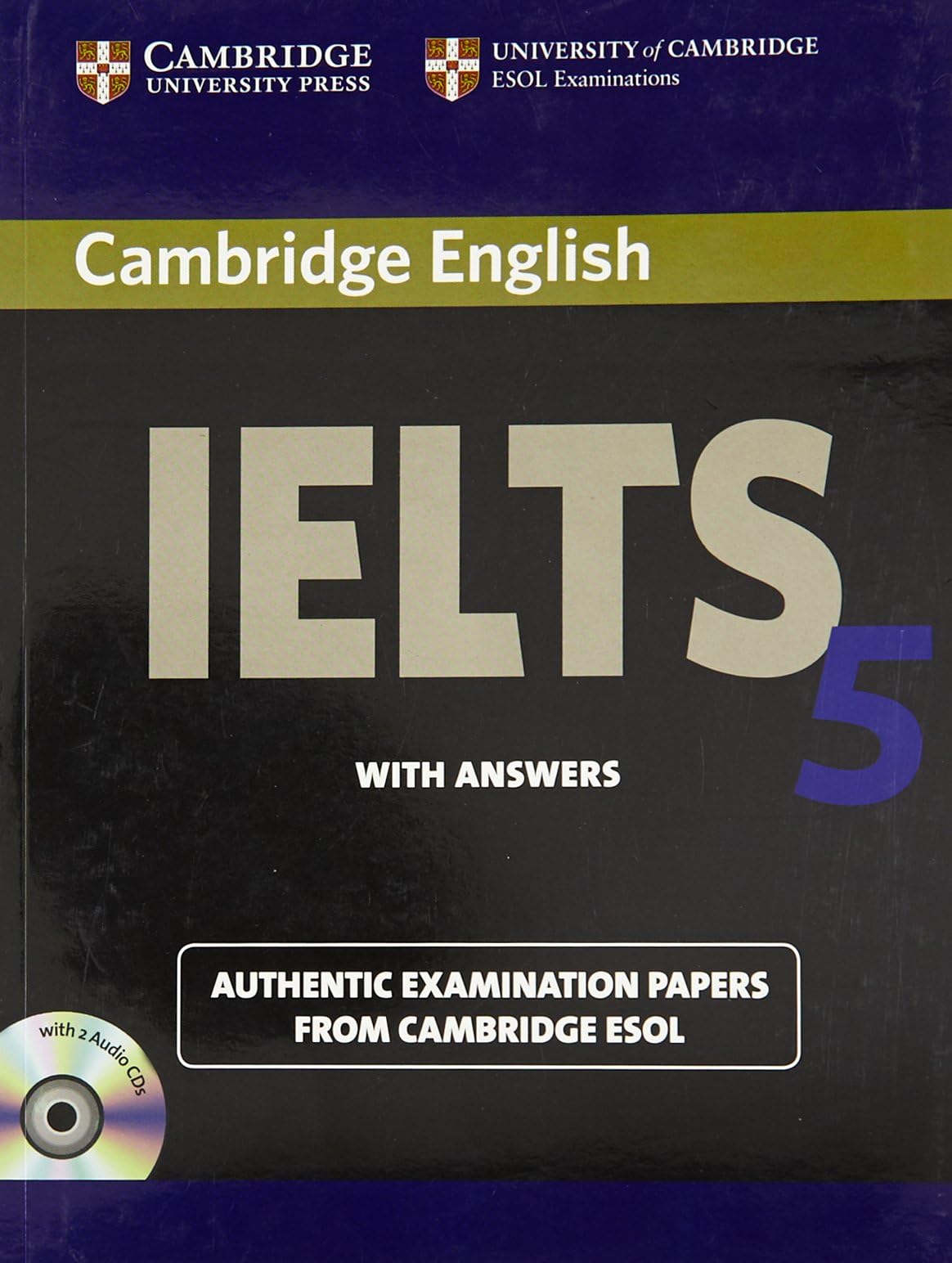 CAMB IELTS 5 : WITH ANSWER BOOK WITH 2ACDS (SOUTH ASIAN ED)