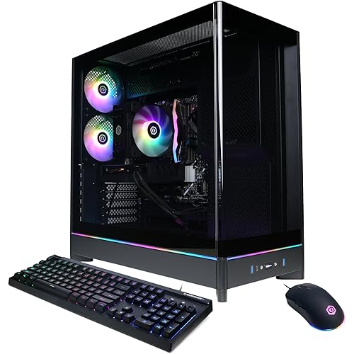 CyberPowerPC Gamer Xtreme VR Gaming PC, Intel Core Ultra 5 225F 3.3GHz, Arc B580 12GB, 16GB DDR5, 2TB PCIe 4.0 SSD, WiFi Ready & Windows 11 Home (GXiVR8060A33)